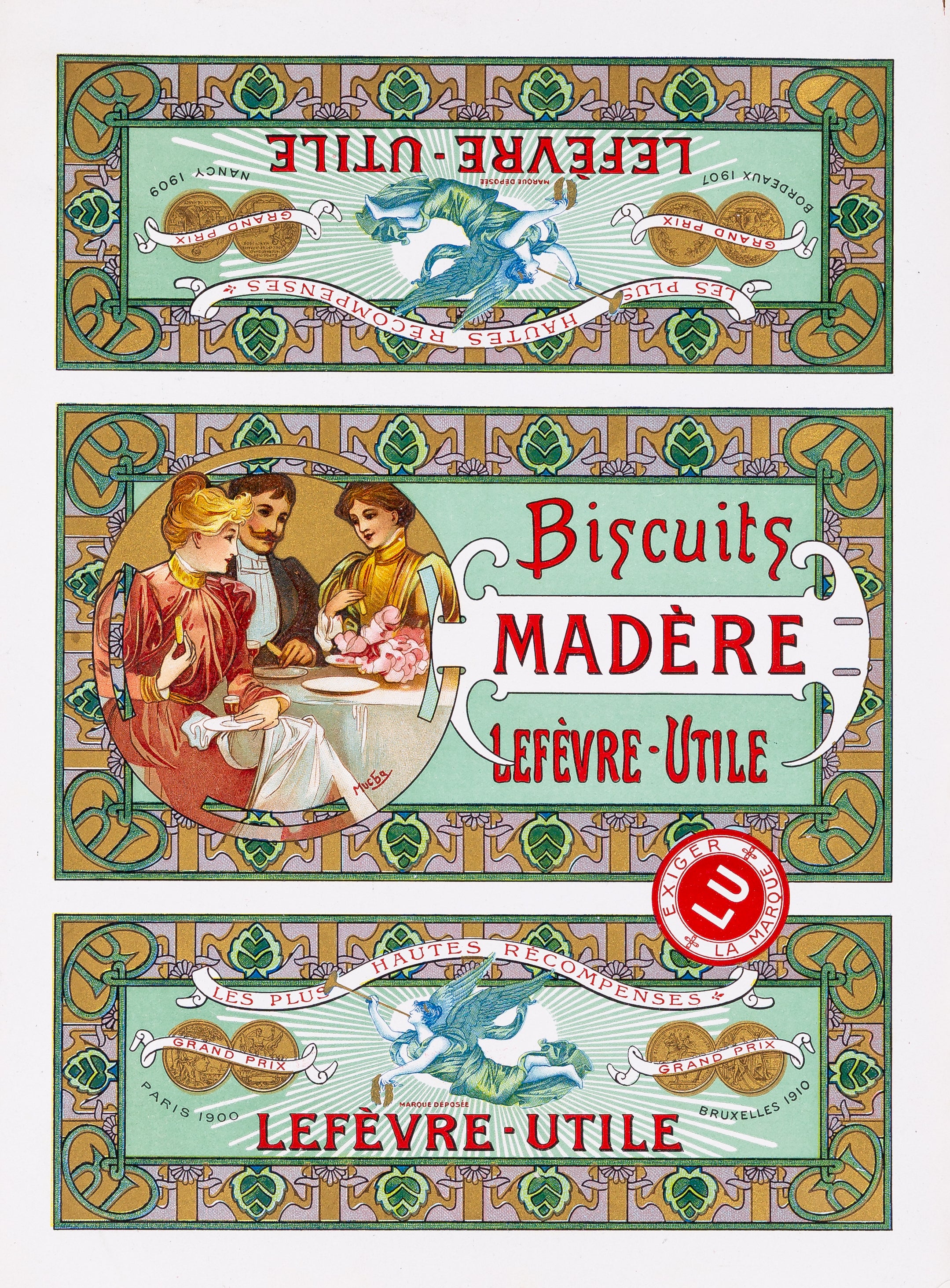 lu lu biscuits lefevre utile – Poster Museum